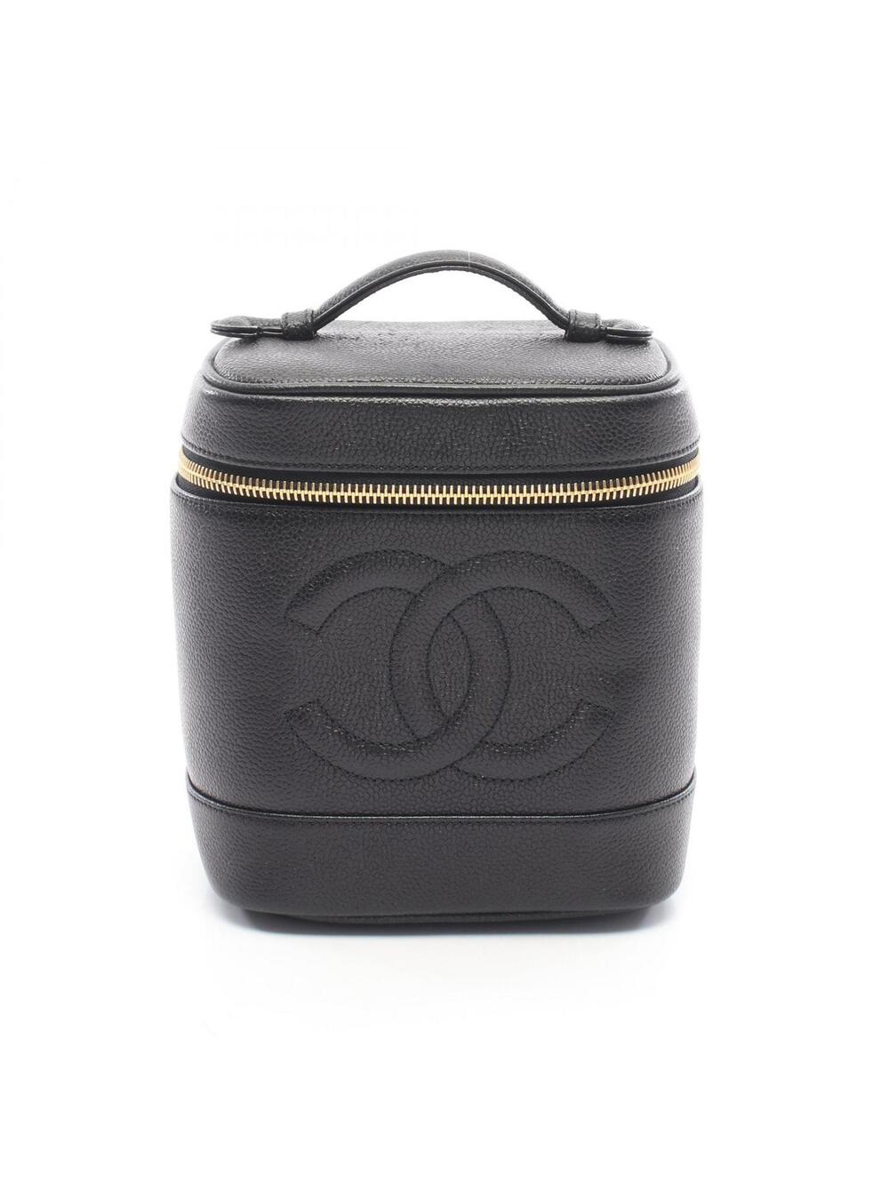 Chanel Coco Mark Vanity Handbag Grained #294238C13B